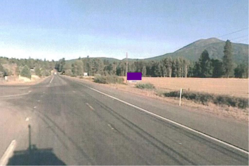 Photo of a billboard in Bieber