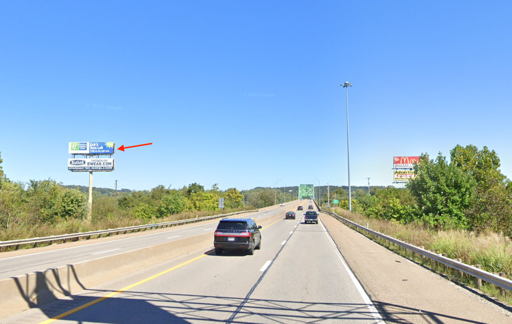 Photo of an outdoor ad in Weston