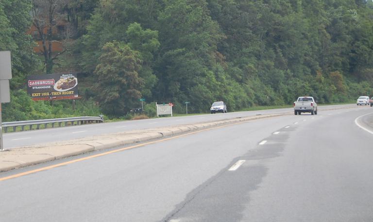 Photo of a billboard in Cullowhee