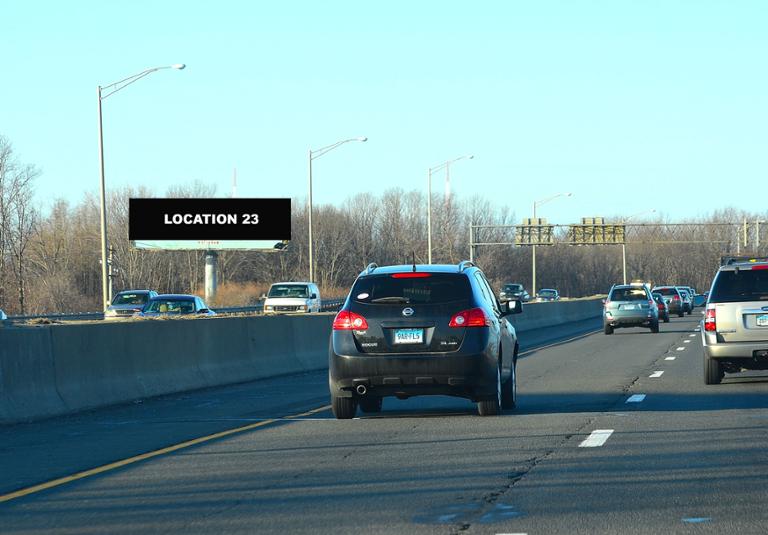 Photo of an outdoor ad in Bridgeport