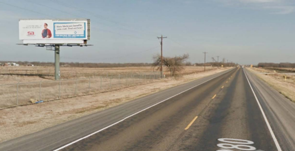 Photo of a billboard in Krum