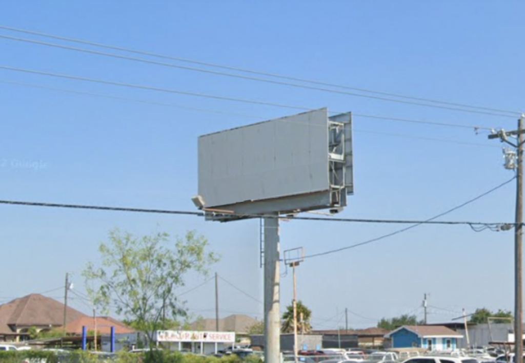 Photo of an outdoor ad in Pharr