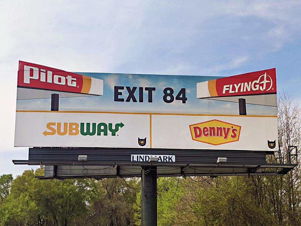 Photo of a billboard in Centerville