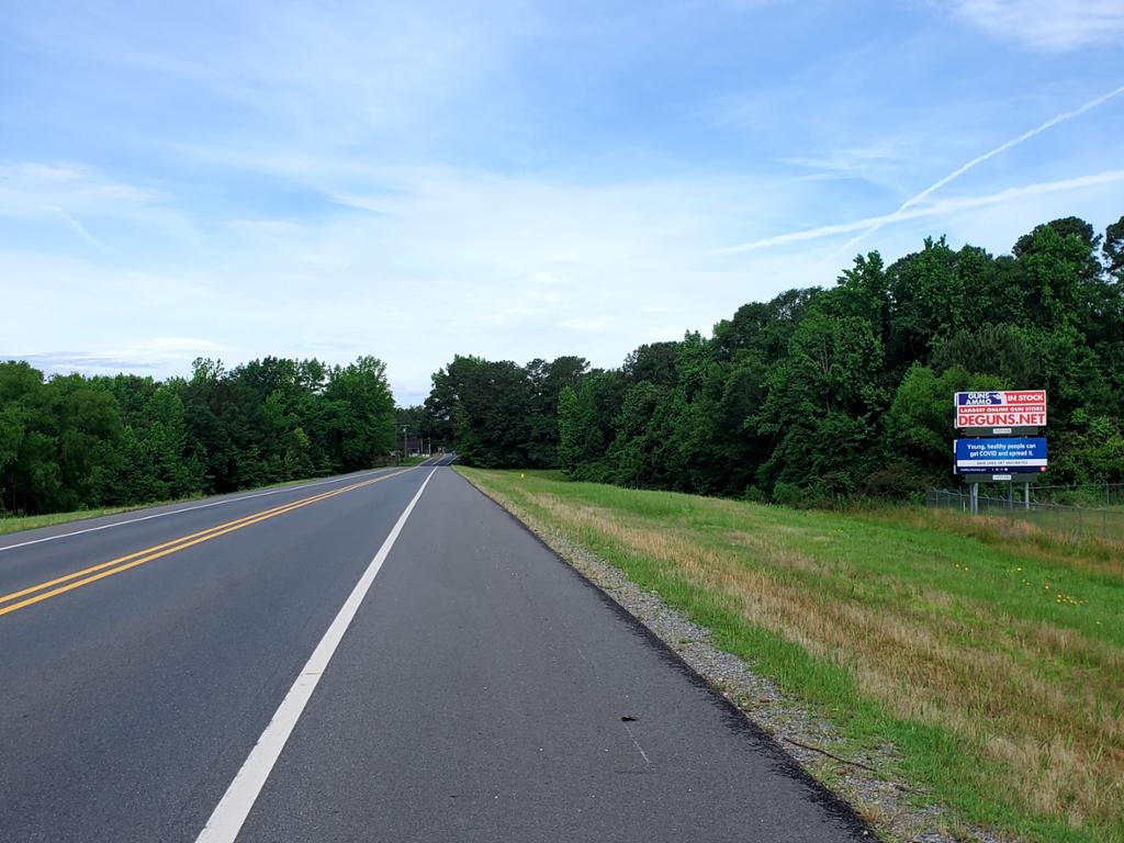 Photo of a billboard in Buckner