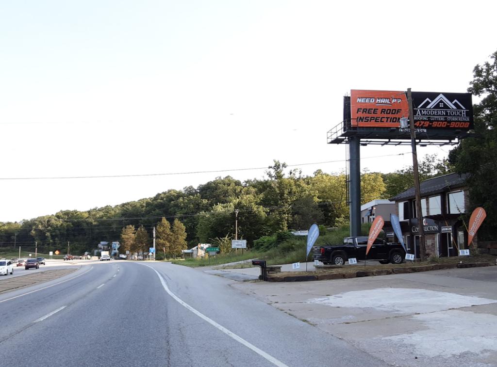 Photo of a billboard in Centerton