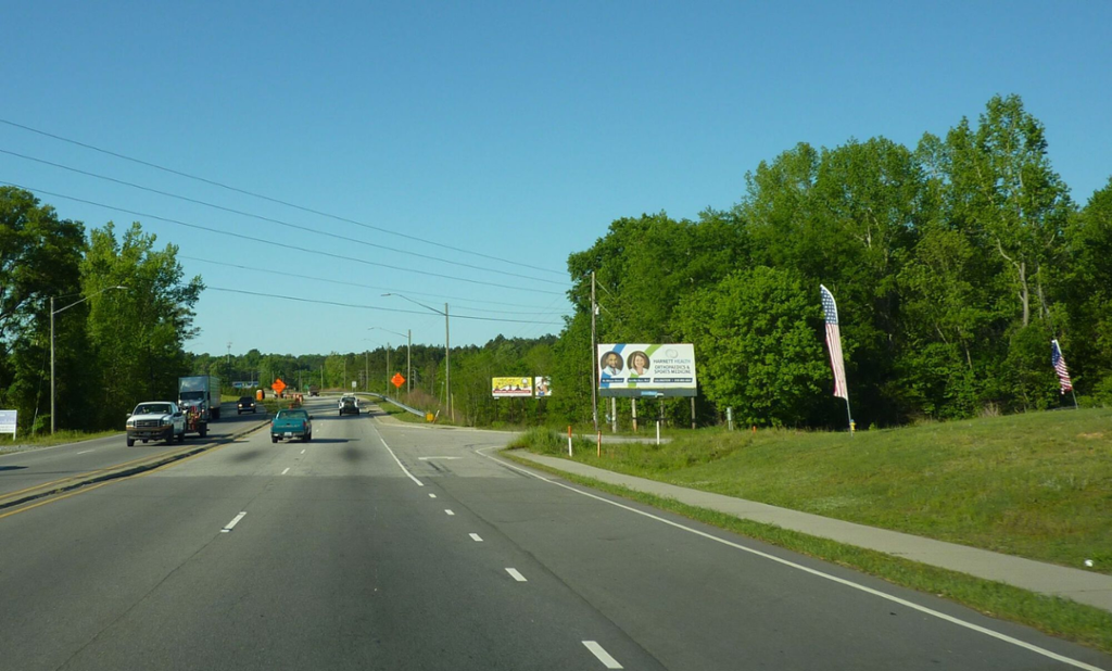 Photo of a billboard in Haskins