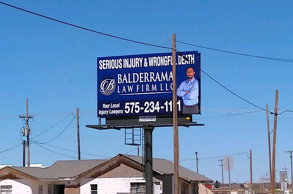 Photo of a billboard in Presidio