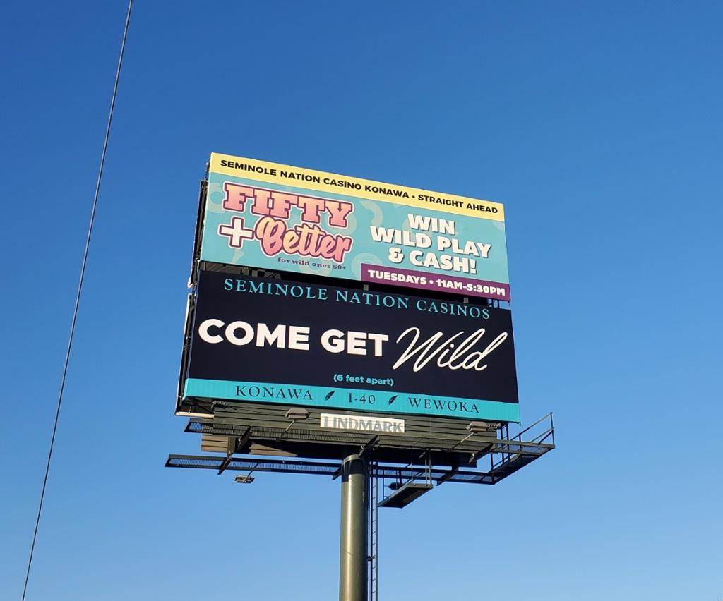 Photo of a billboard in Maud