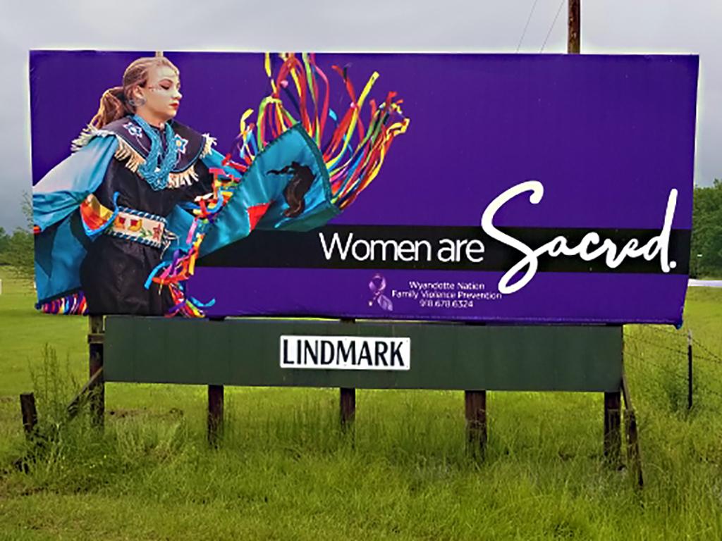 Photo of a billboard in Seneca