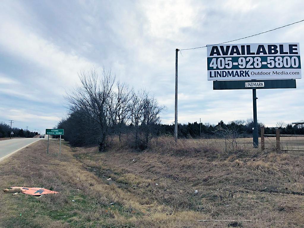 Photo of a billboard in Jennings