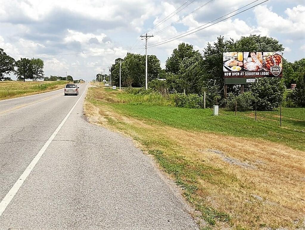 Photo of a billboard in Peggs
