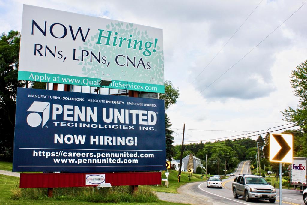 Photo of a billboard in East Butler