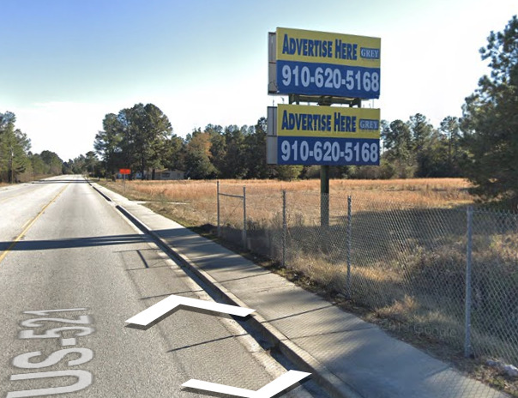 Photo of a billboard in Burgaw