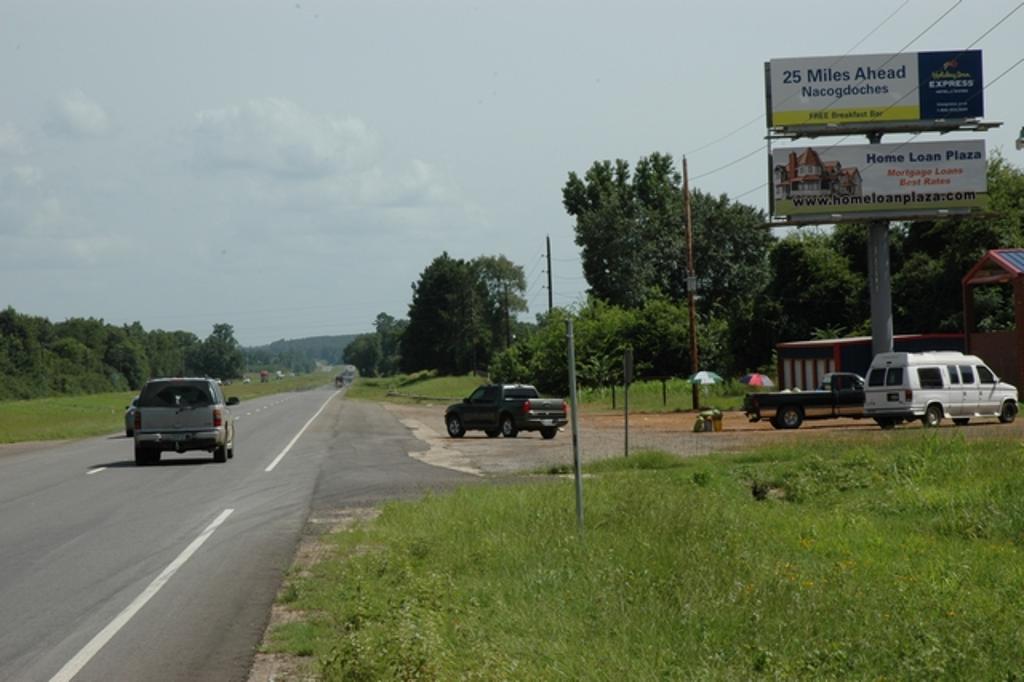Photo of a billboard in Cushing