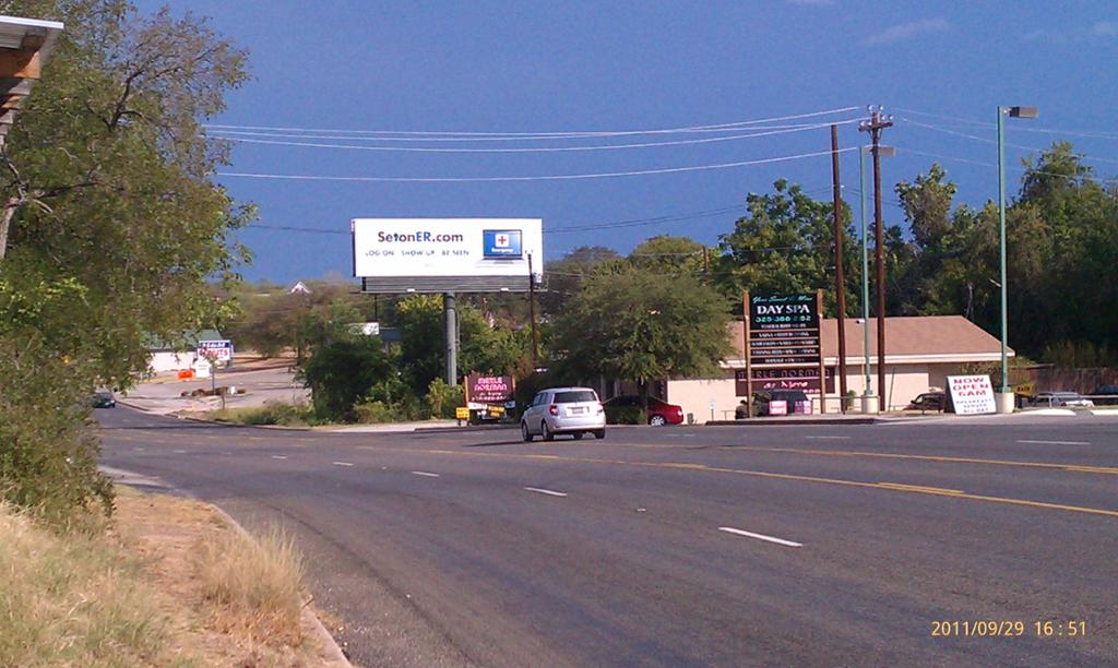 Photo of a billboard in Kingsland