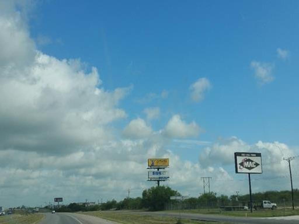 Photo of a billboard in Christine