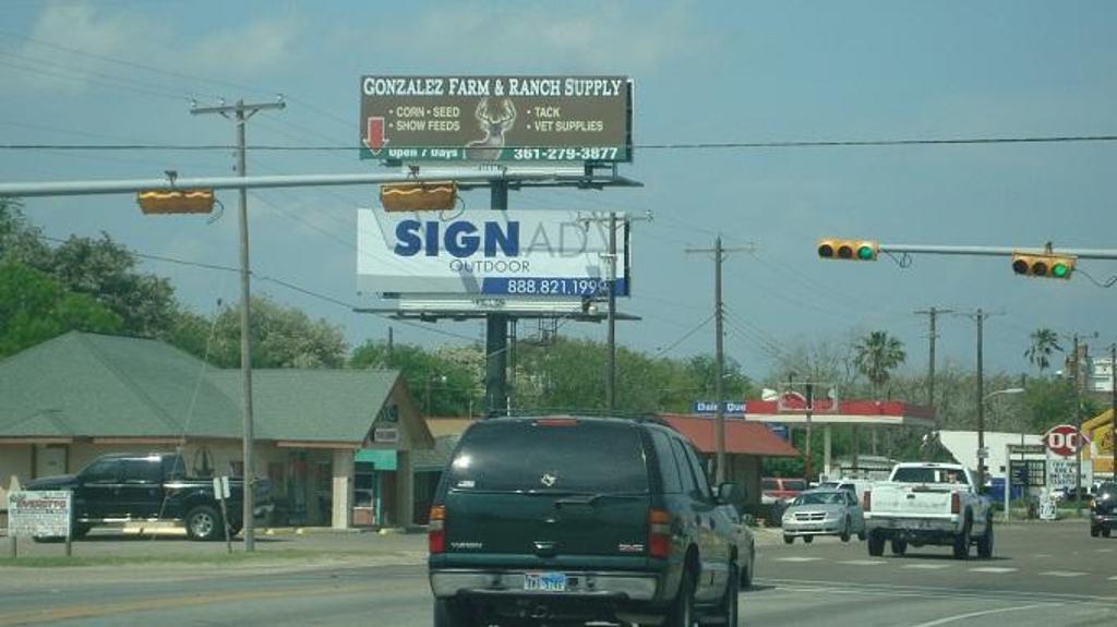 Photo of a billboard in Concepcion