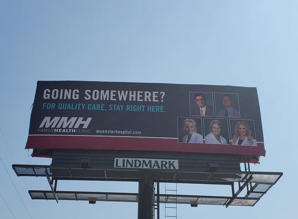 Photo of a billboard in Rosston