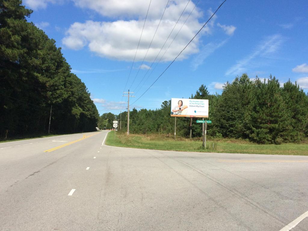 Photo of a billboard in Newsoms