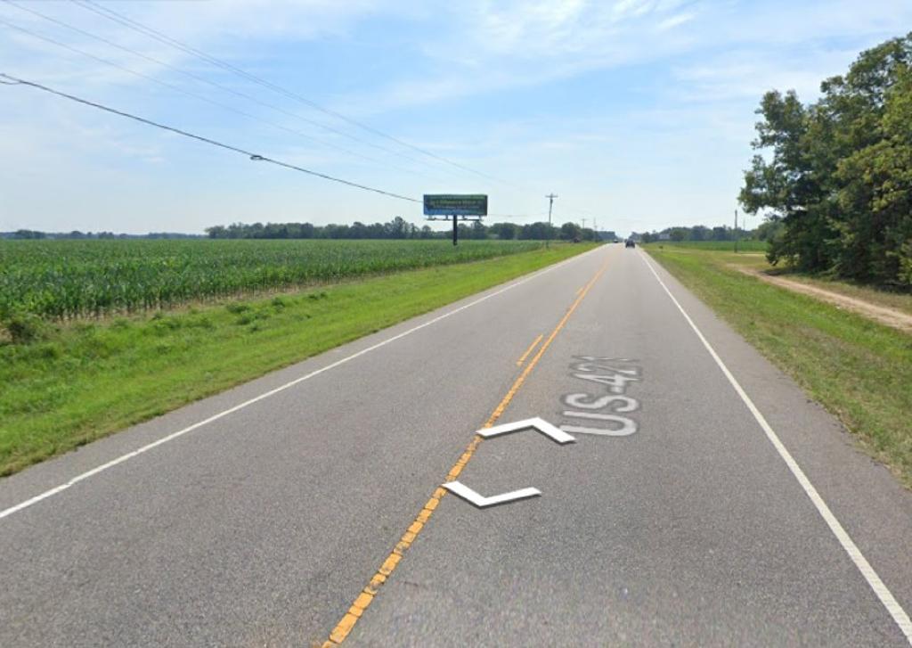 Photo of a billboard in Olivia