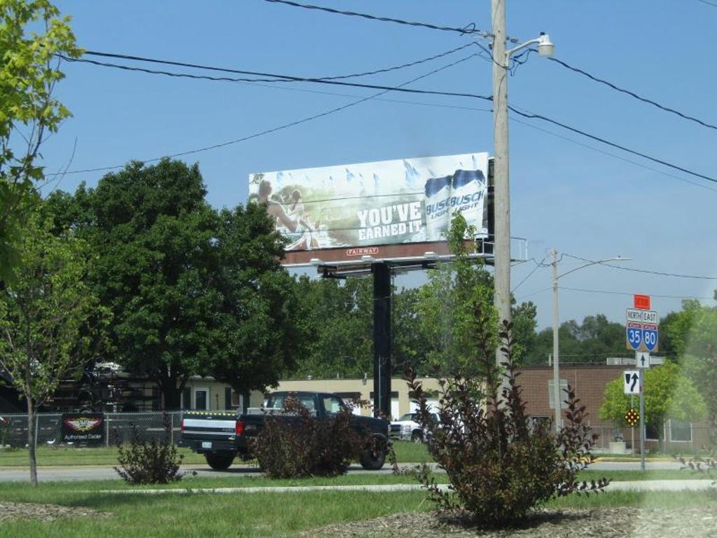 Photo of an outdoor ad in Ankeny