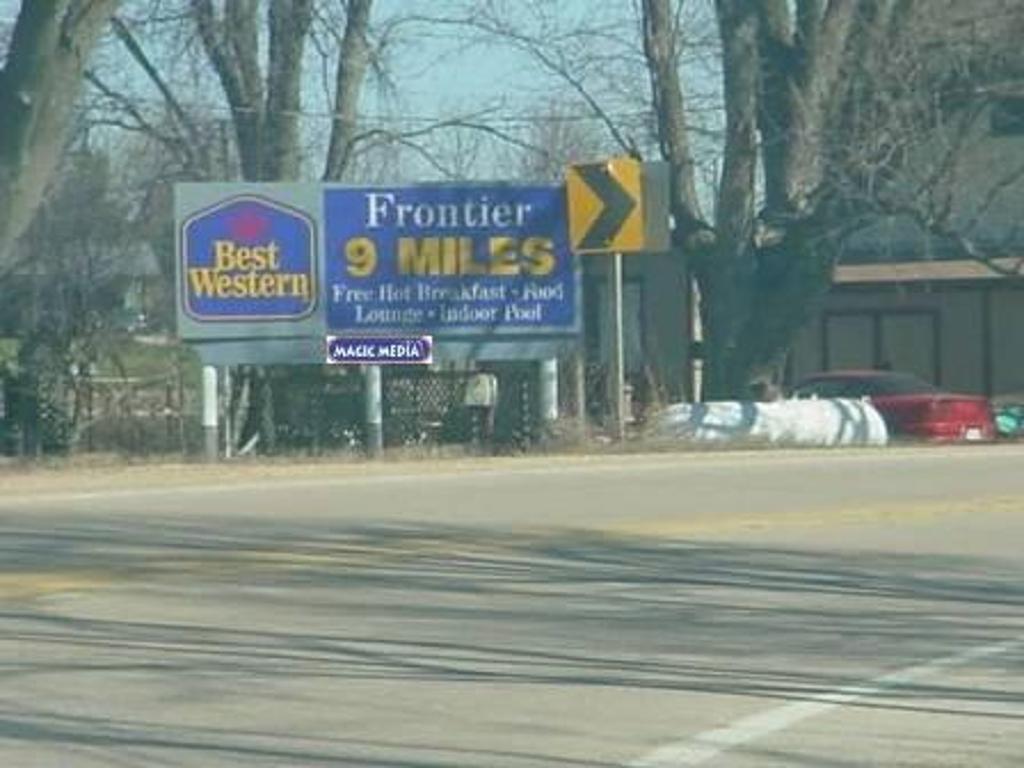 Photo of a billboard in Grand Mound
