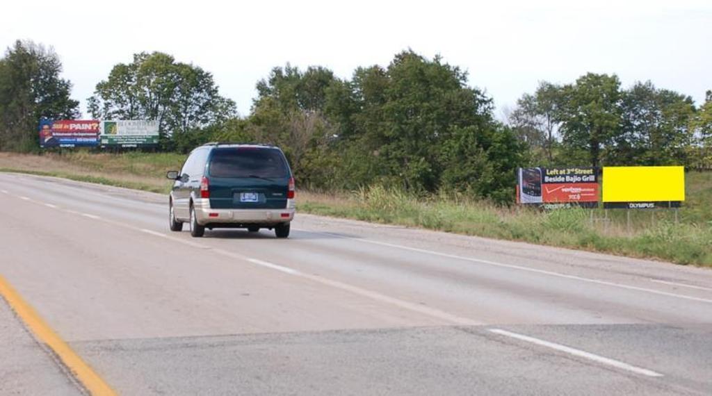Photo of an outdoor ad in Bloomington
