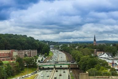 Newton Massachusetts transit ads
