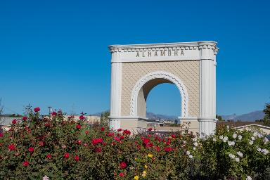 Alhambra California transit ads